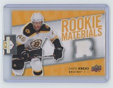 2007-08 Upper Deck Rookie Materials David Krejci Boston Bruins #RM-DK