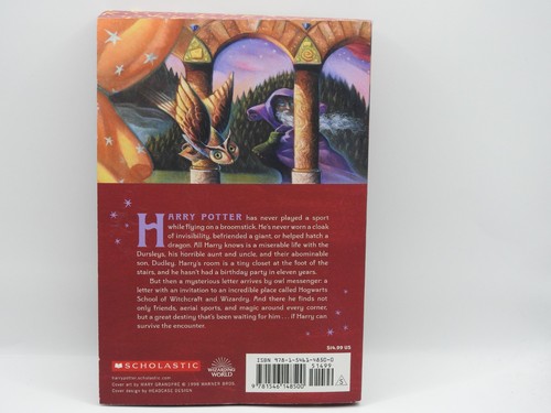 Harry Potter and the Sorcerer's Stone by J. K. Rowling (1997Library Binding) - Imagen 2 de 5