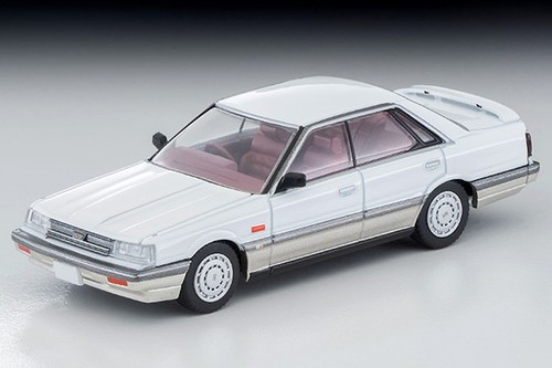 1:64 TOMICA TOMYTEC 1986 NISSAN LAUREL WHITE LV-N282A DIECAST CARS - Picture 1 of 8