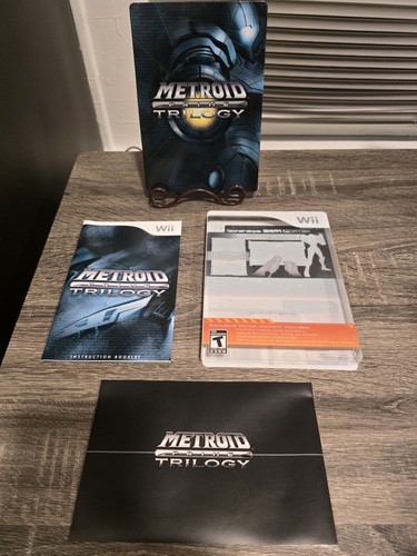 Metroid Prime Trilogy: Collector's Edition Steelbook Wii NUR HÜLLE mit Schutzhülle