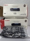 Canon 106 Black Toner Cartridge 0264B001 MF6500 Series Genuine OEM OPEN BOX 2X