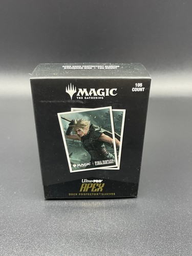 105 Ultra PRO Apex Final Fantasy Cloud Deck Protector Card Sleeves Standard Size