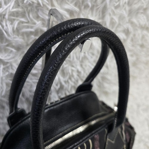 Borsa a mano Vivienne Westwood Yasmin Stripe Orb tela e pelle ottime condizioni - Foto 4 di 13