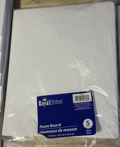 20 Craft Foam Sheets LOT - ROYAL BRITES FOAM BOARD DIFF. SIZES - CRAFT LOT - Picture 4 of 12