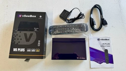 vSeeBox V6 Plus Newest Model Vsee Android TV Streaming Box Authorized Dealer