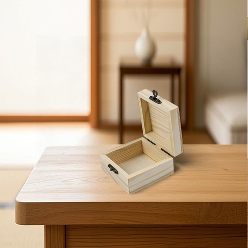 Aufbewahrungskiste Geschenk Hohe Qualität Holz Nagelneu Natürlich 5 Cm - Bild 5 von 12