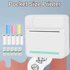 Tragbarer Mini Fotodrucker Drucker Taschendrucker Pocket Thermodrucker Printer