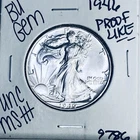 1946 BU GEM LIBERTY WALKING SILVER HALF UNC MS+++ U.S. MINT RARE COIN 9786
