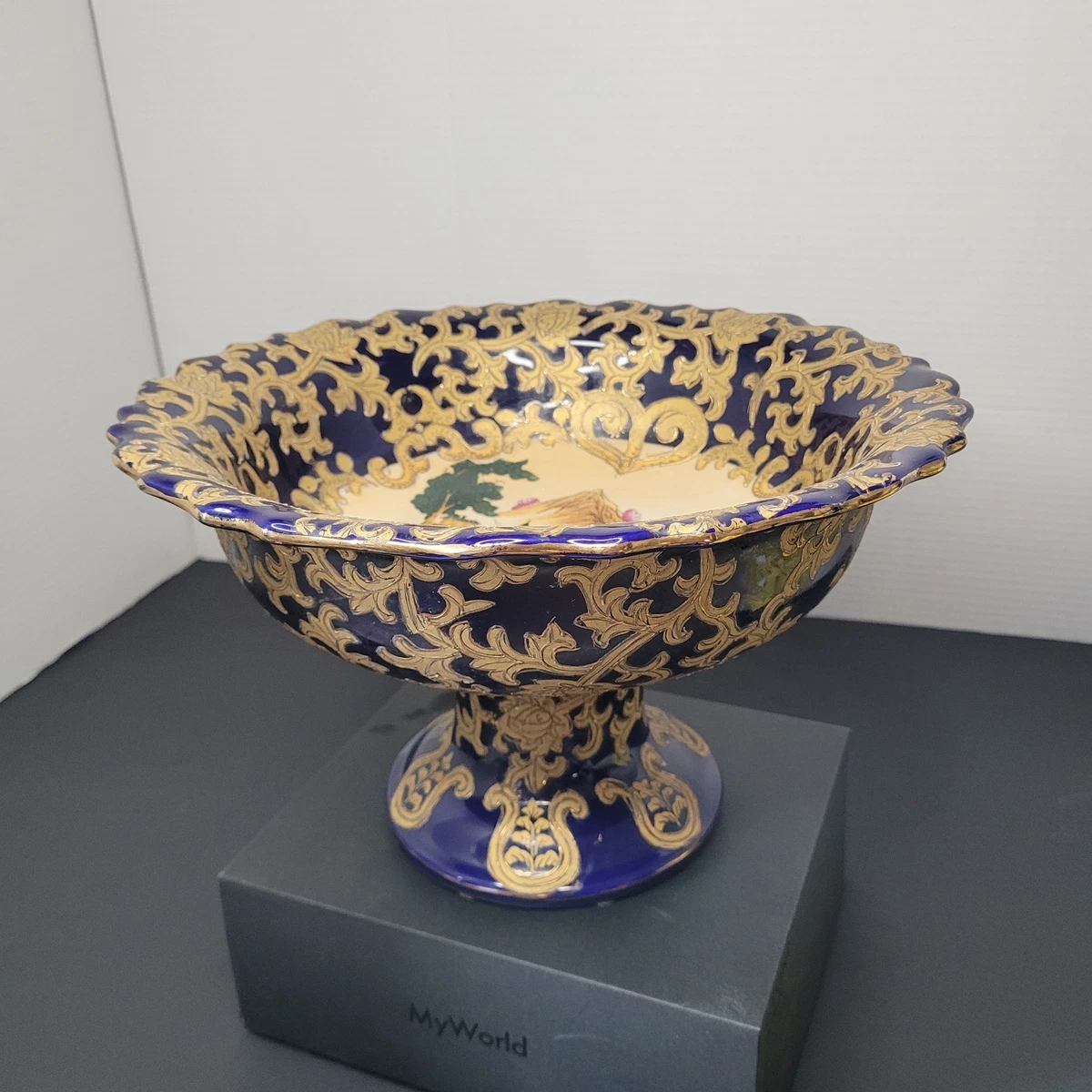 陶瓷中国古董碗金色| eBay