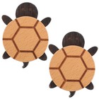 2 Pcs Coat Hooks No-punch Clothes Hooks Turtle Shape Drawer Handle Coat Hook