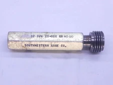 B6 3/4 10 2B BOX API SUCKER ROD THREAD PLUG GAGE .75 NO GO ONLY QUALITY