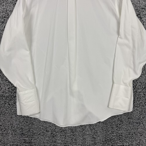 Brooks Brothers Oberhemd Herren 2XL 18-36 weiß Trachten French Cuff XXL - Bild 9 von 14