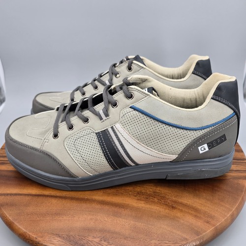 Gravity Defyer Gdefy Zapatos Para Hombre 13 M Gris Cuero Caminar Tenis Ortopédicos - Imagen 3 de 8