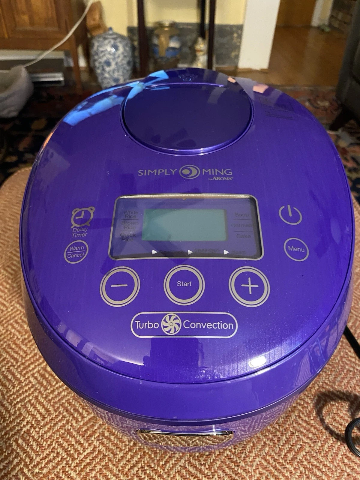 SIMPLY MING AROMA TURBO CONVECTION 12 CUP RICE AND MULTI COOKER ARC-6506