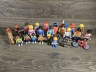 Lot of 22 Vintage To Modern playmobil figures 1990s 2000s Native - Cowboy - Kids