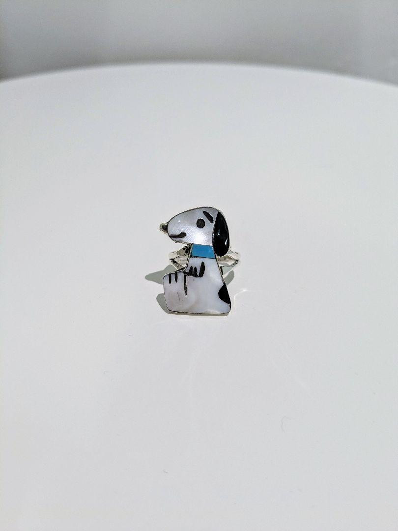 PEANUTS SNOOPY m18 Shenel Comosona Zuni Character Ring #13 PEANUTS SNOOPY m18 Shenel Comosona Zuni Character Ring #13