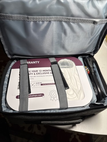 Mooka: Mini Videoproiettore LCD - 8000 Lumen, 1080P - RD-823 (Bianco) - Foto 8 di 8