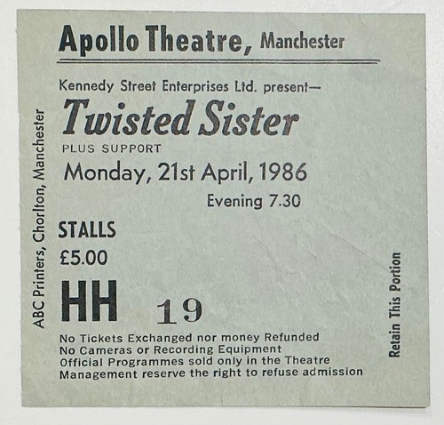 Original Concert Tickets Artists (Beginning with T) Select From Dropdown List - Imagen 26 de 118