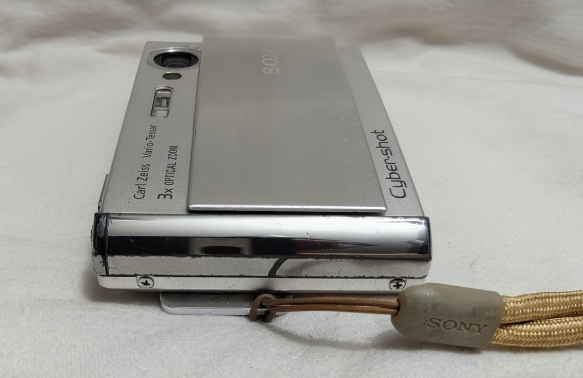 Sony Cyber-shot DSC-T70 8.1MP Digital Camera - Black for