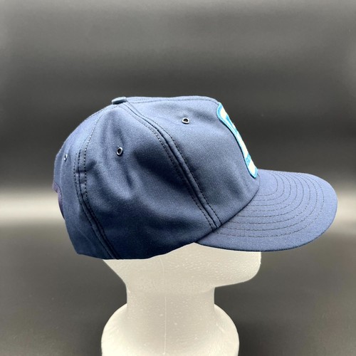 ADT Security Systems Patch Hat Mens Blue Cintas Snapback Adjustable Embroidery - Picture 3 of 16