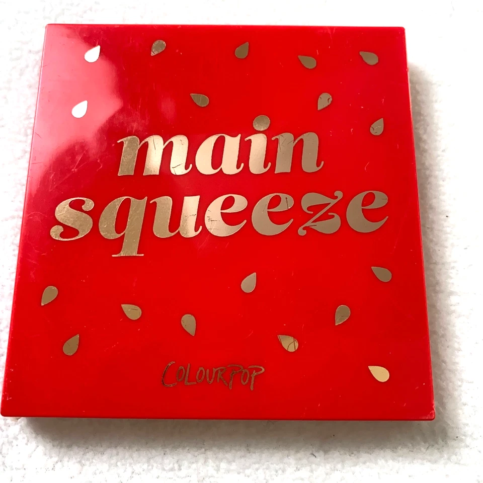 Colourpop Main Squeeze Watermelon Eye Shadow Palette 9 Colors Authentic - Image 2 of 4