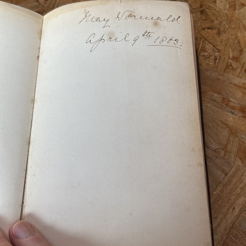 Antique Poetry Book 1862 - Poems, Alfred Tennyson, Fourteenth Edition - Picture 6 of 11