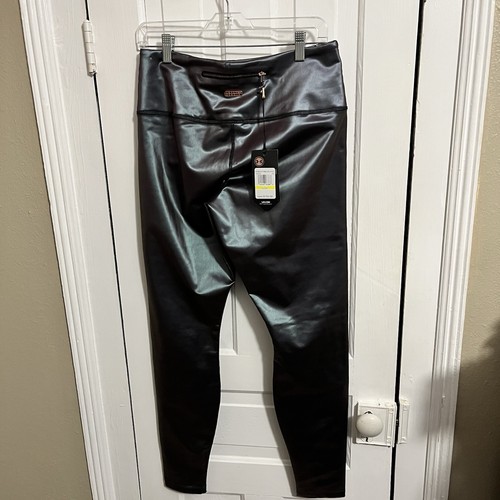 Under Armour Lindsay Vonn Metallic Ski Leggings Medium W2 - Picture 4 of 8