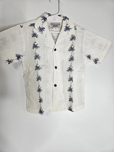 Pacific Legend Hawaii USA Boys Button Down Cotton Shirt & Shorts Set Outfit 6T - Picture 3 of 6