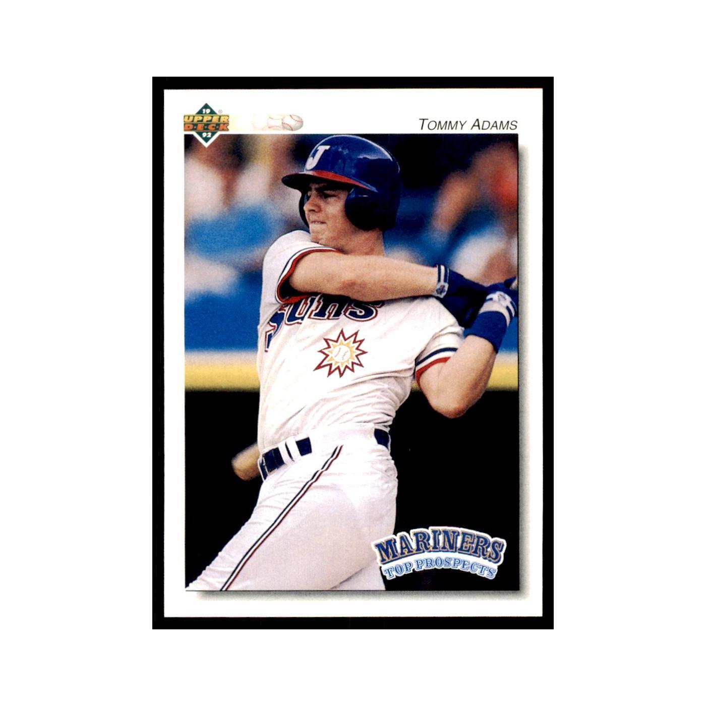 Tommy Adams 1992 Upper Deck Minor League #247 Baseball Cards Baseball Card NM