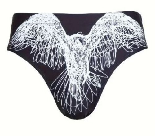 New Men's Sexy Bird-In-Flight Low Rise Style Swim Bikini w/Pouch -Gay Interest - Picture 3 of 7