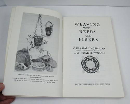 Weaving with Reeds and Fibers by Osma Gallinger, Tod & Oscar H. Benson - Picture 9 of 18