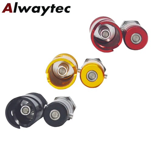 Motorcycle Aluminum Alloy AN3 Brake Line Oil Quick Release Connector - Imagen 3 de 11
