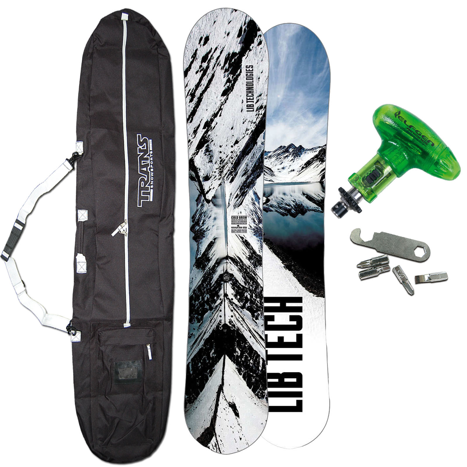 Lib Tech Freestyle Snowboard Cold Brew C2 157 cm 2018 + Bag + Tool Lib Tech Freestyle Snowboard Cold Brew C2 157 cm 2018 + Bag + Tool