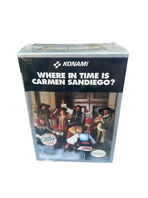 Where in Time is Carmen Sandiego Nintendo Entertainment System 1991 for sale online eBay