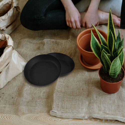 20 Pcs Plant Saucers Outdoor Pots Small Flower Pots Flower Pots Tray - Picture 4 of 12