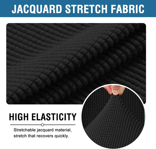 Office Chair Covers Stretchable Computer Desk Chair Covers Mid - High Back Unive - Picture 4 of 12