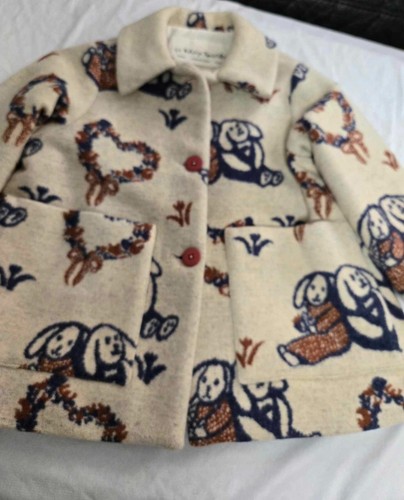Les Enfants Terribles Bunny Wool Coat Kids Jacket Paris London NY - Rare Vintage - Picture 3 of 10