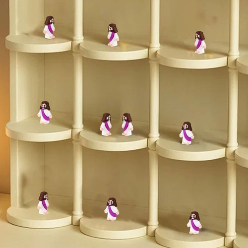 24~120pcs Mini Jesus Figurine Easter Decorations, Tiny Baby Jesus Figurines BuFV - Picture 8 of 35