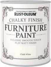 Rust-Oleum Furniture Paint Chalky Finish Various Colours 750ml