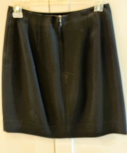 Linda Allard Ellen Tracy tiefschwarze Jacke Gr. 2 und Rock Gr. 4 - Bild 12 von 15