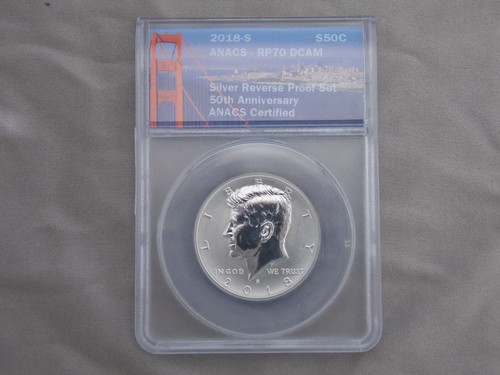 2018-S RP 70 DCAM Silver Reverse Proof 50th Anniversary Set