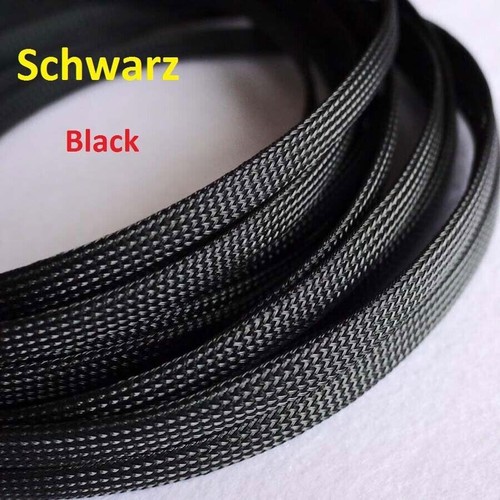 1mm Bis 100mm Gewebeschlauch Geflechtschlauch Gewebe Schläuche Kabelschutz PET - Bild 7 von 37
