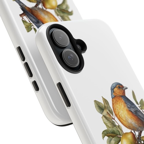 American Robin Bird on Pear branch Phone Case, iPhone 16, 15, 14, 13, 12, 11 - 第 14/92 張圖片
