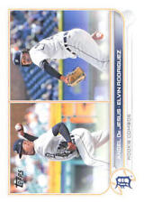 2022 Topps Update Baseball Angel De Jesus / Elvin Rodriguez #US162 Rookie RC