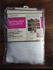 Serenade Pantaloon Valance 58"x15" White