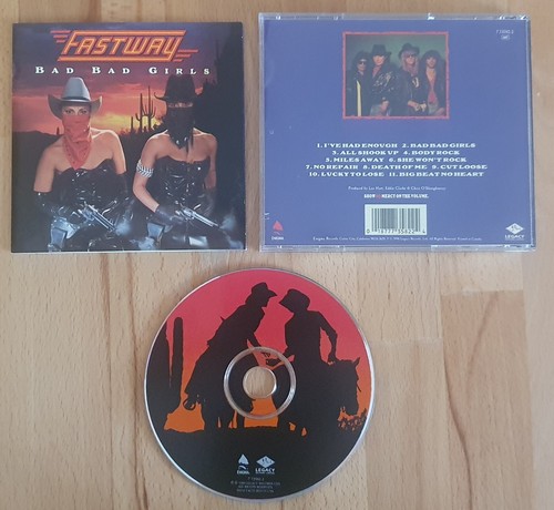 Fastway - Bad bad girls, CD 1990