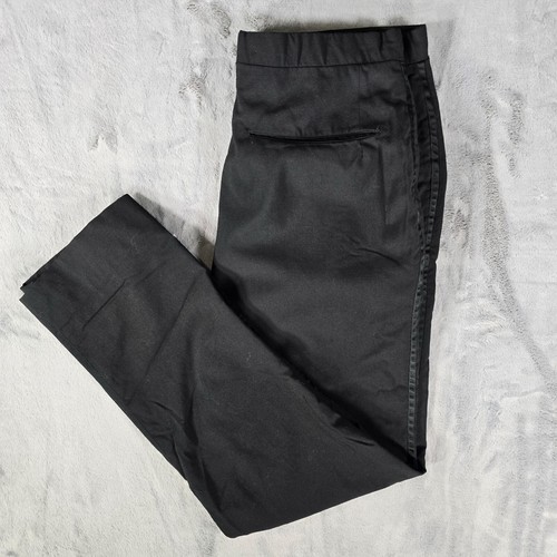 Vintage 1964 Ellis & Violante Philadelphia, PA Black Tuxedo Pants (28x28) - Picture 3 of 17