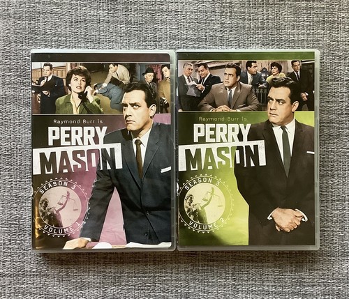 18 LOT COMPLETE DVD SERIES Perry Mason with Raymond Burr: 9 Seasons, Seasons 1-9 - Picture 4 of 16