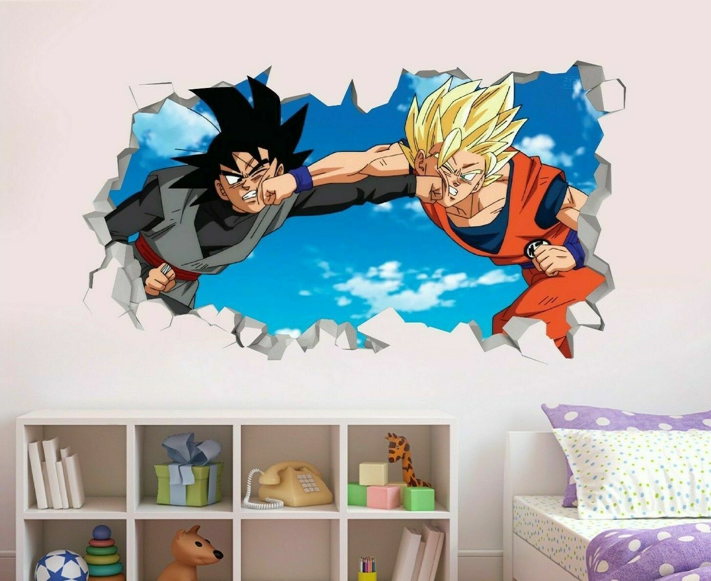 Dragon Ball Z Goku Fight wall decals stickers mural home decor for bedroom GS158 | eBay Dragon Ball Z Goku Fight wall decals stickers mural home decor for bedroom GS158 | eBay