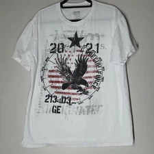 Vintage Y2K Apt.9 White Grunge Men’s Shirt XL Punk Skater Gothic 2000s Style